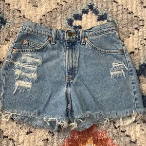 Vintage High Waisted Levi Shorts